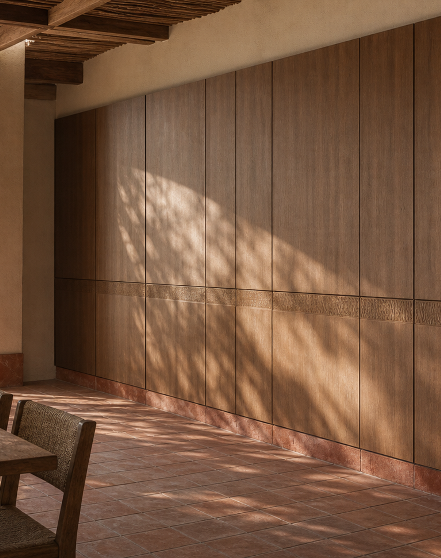 Fadior Miroir Wall Panel Suite with Spectral Partition Datum — lifestyle setting with natural light and residential styling