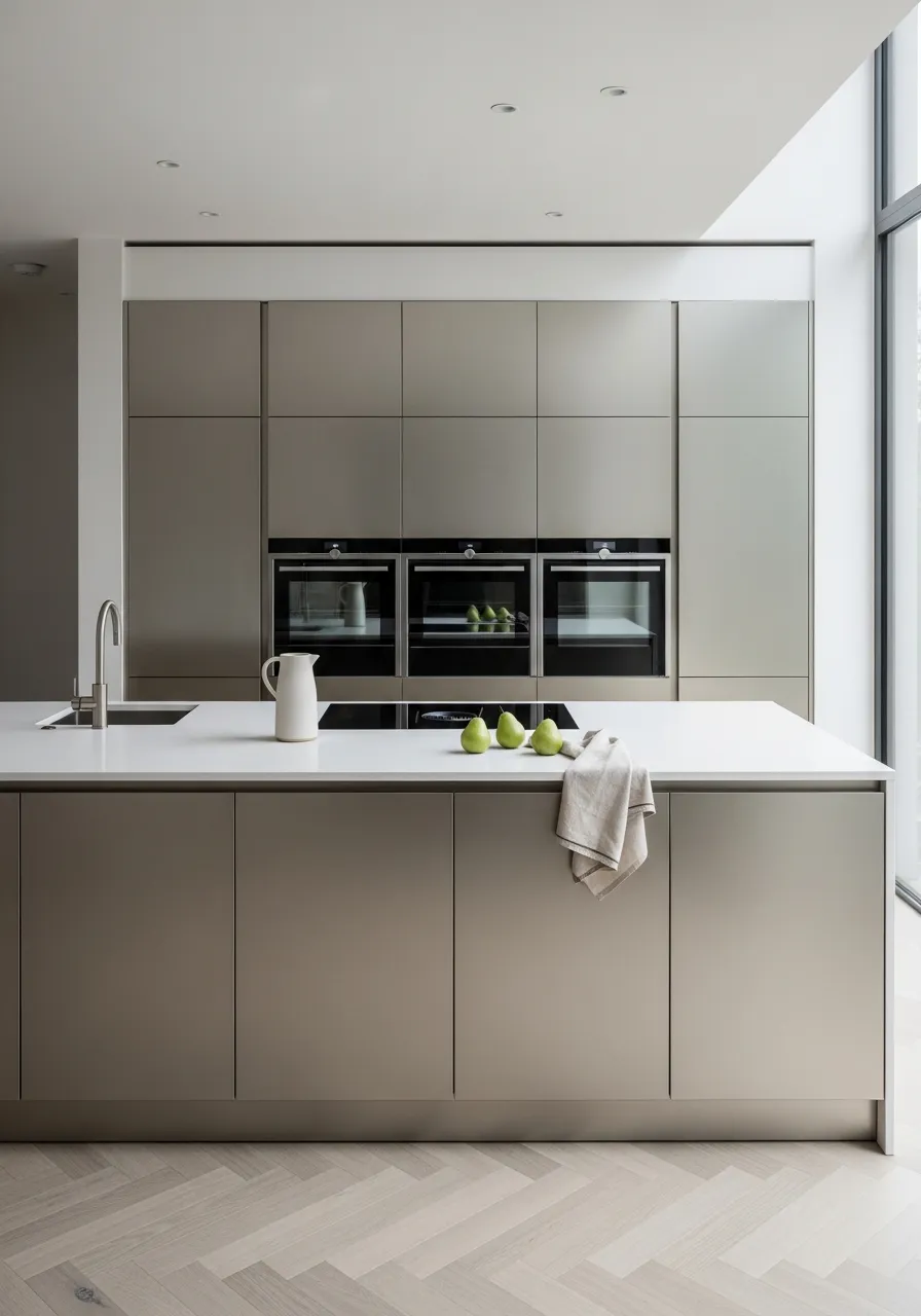 Fadior Abyss Kitchen Suite — 304 stainless steel kitchen system, front view