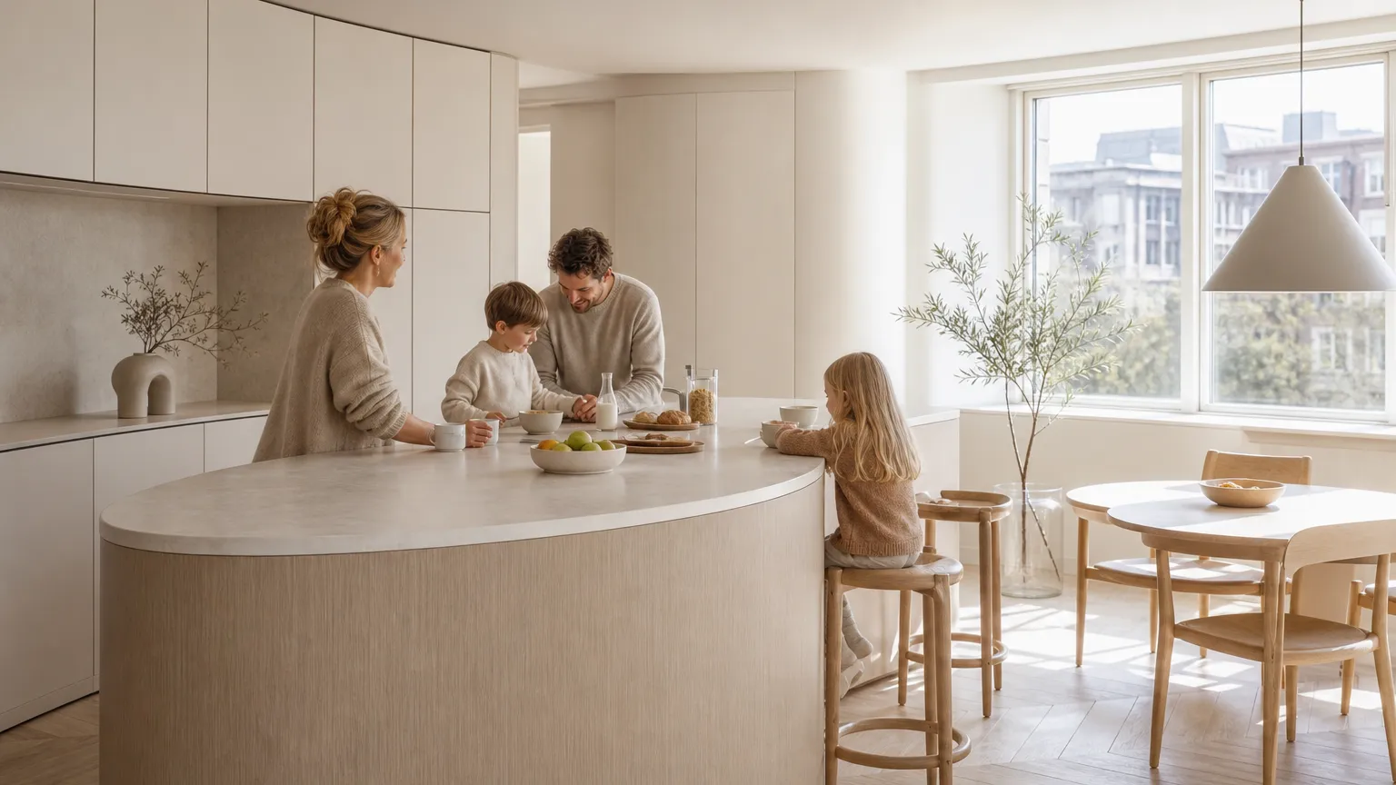 Diseño de cocina de Zaha Hadid