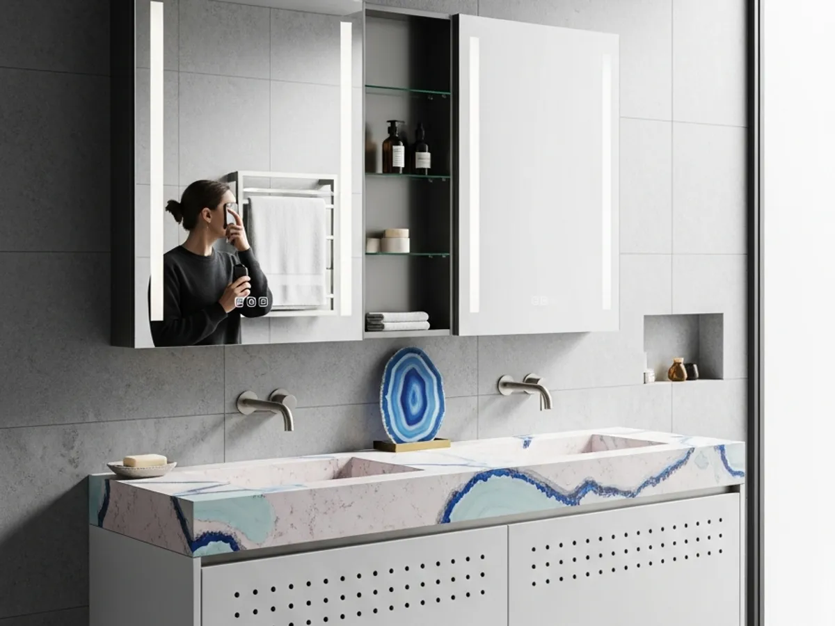 Suite de Baño y Tocador Acqua vista de producto