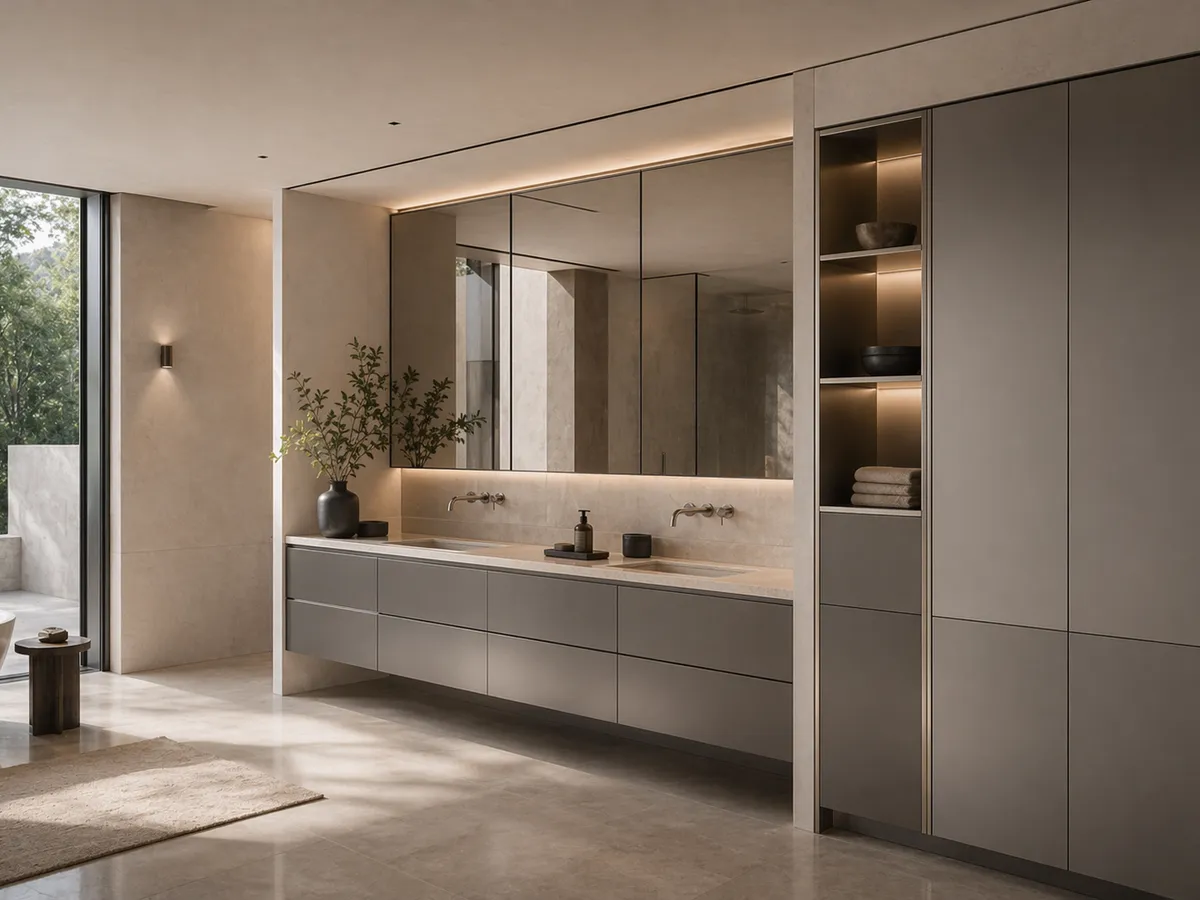 Suite de Baño y Tocador Acqua vista de producto
