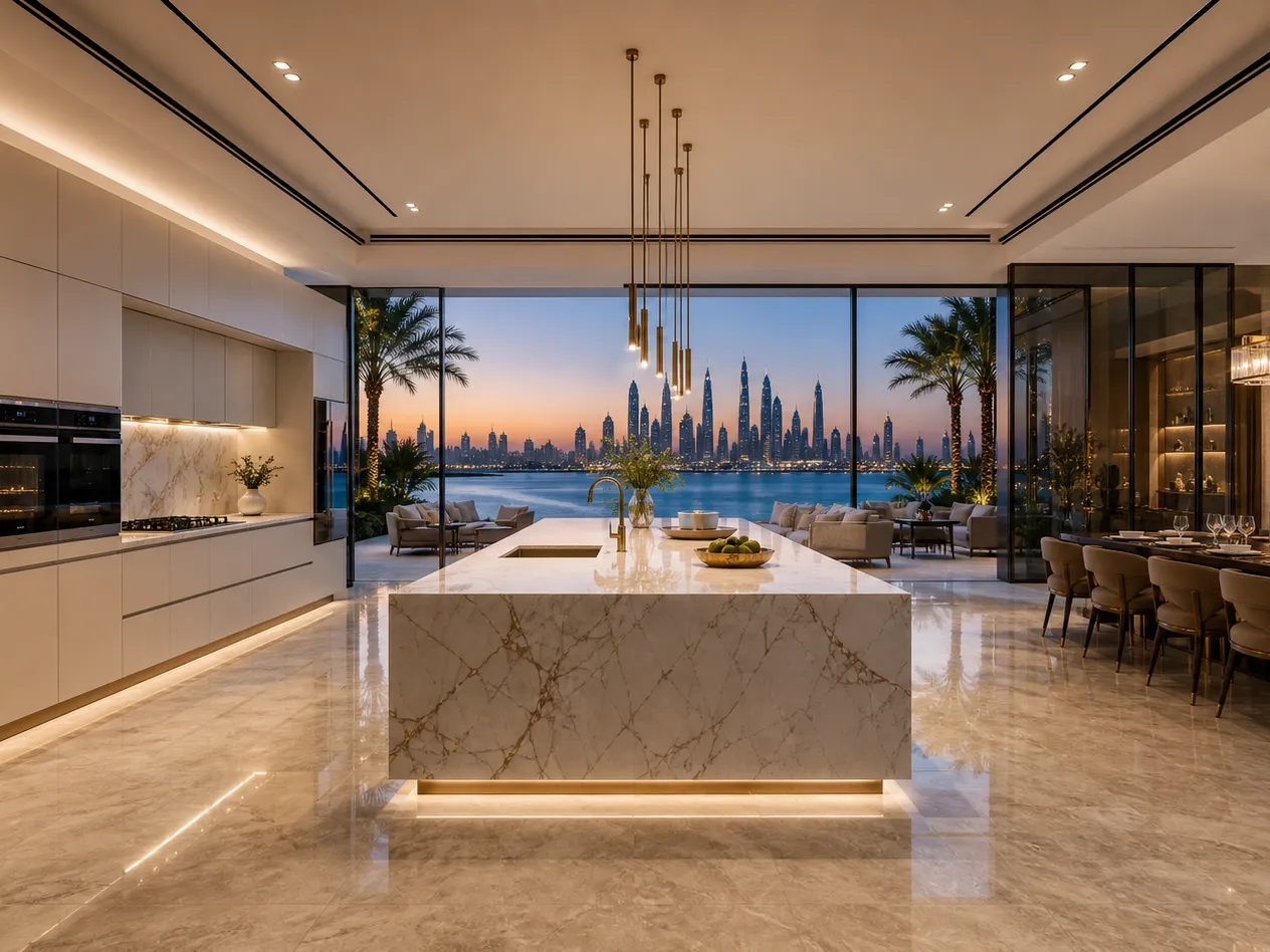 Villa Cocina Dubái 450 m²