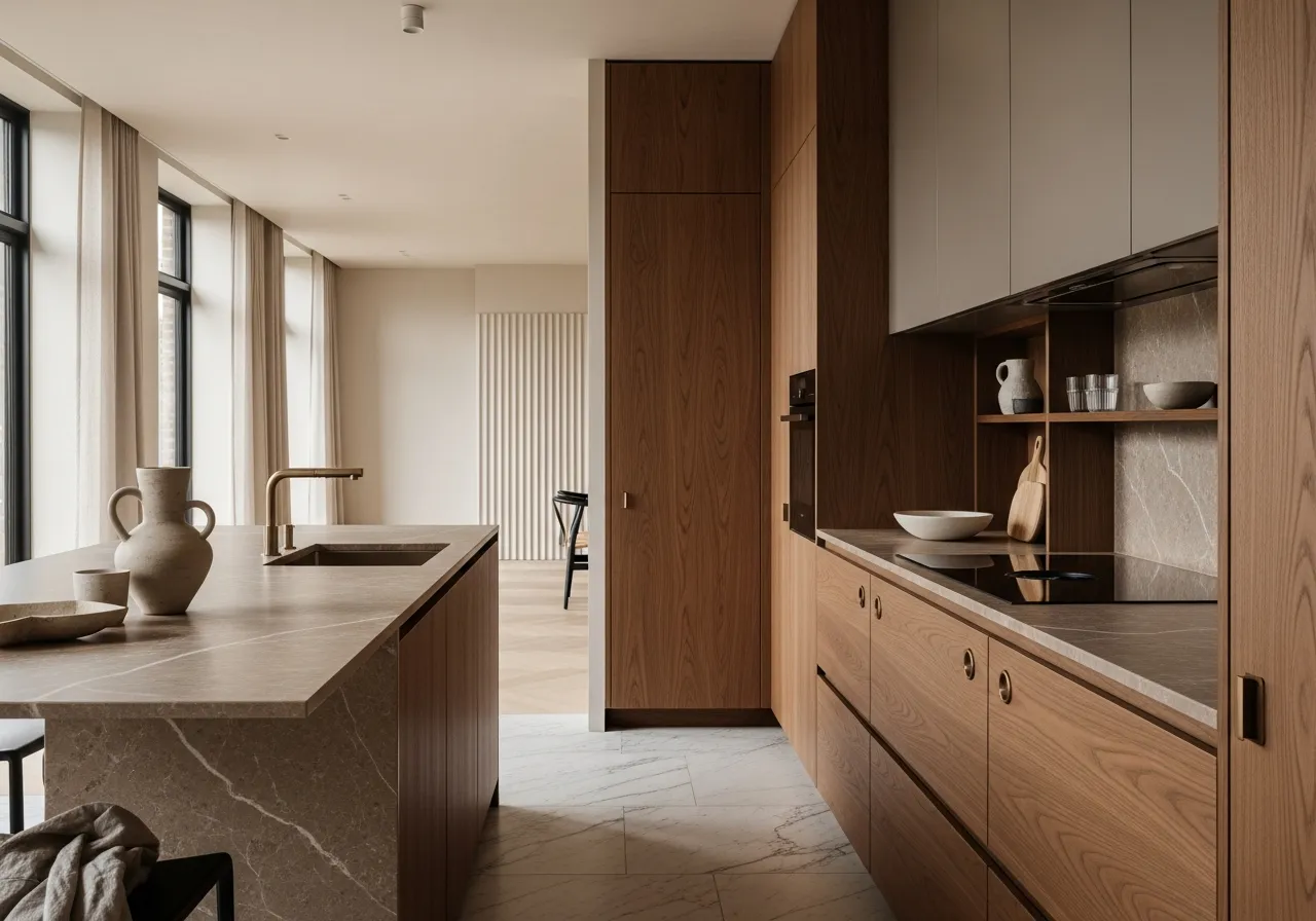 Diseño de cocinas de lujo pequeñas: soluciones arquitectónicas para espacios compactos imagen 3