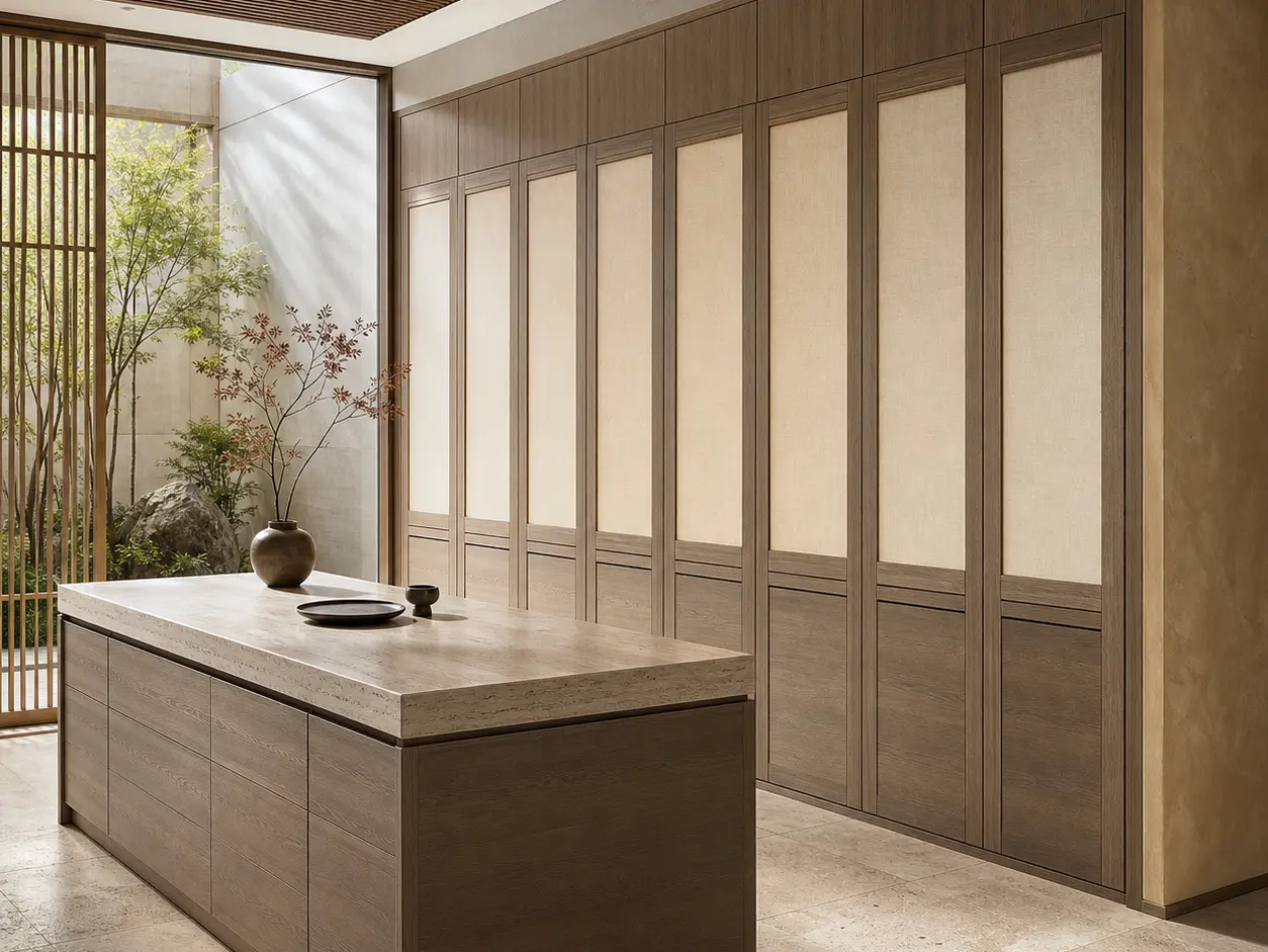 Fadior Radiance Wardrobe Suite with Illuminated Panel Dressing Gallery - custom 304 stainless steel wardrobe or walk-in closet with lighting, hanging, drawer storage, and residential finishes
