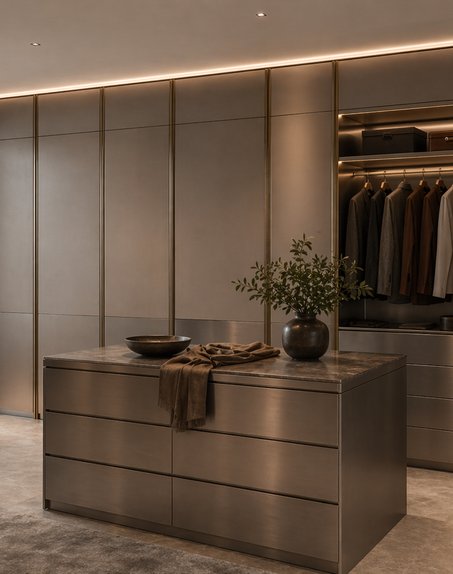Fadior Brera Wardrobe Suite — lifestyle setting with natural light and residential styling
