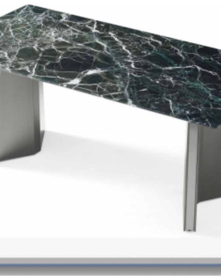 Stone-Top Marble Dining Table 140x80 product photo for FADIOR HOME shop