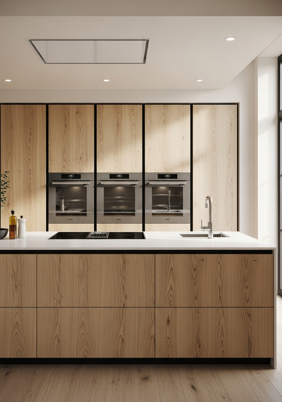 Fadior Abyss Kitchen Suite — 304 stainless steel kitchen system, front view