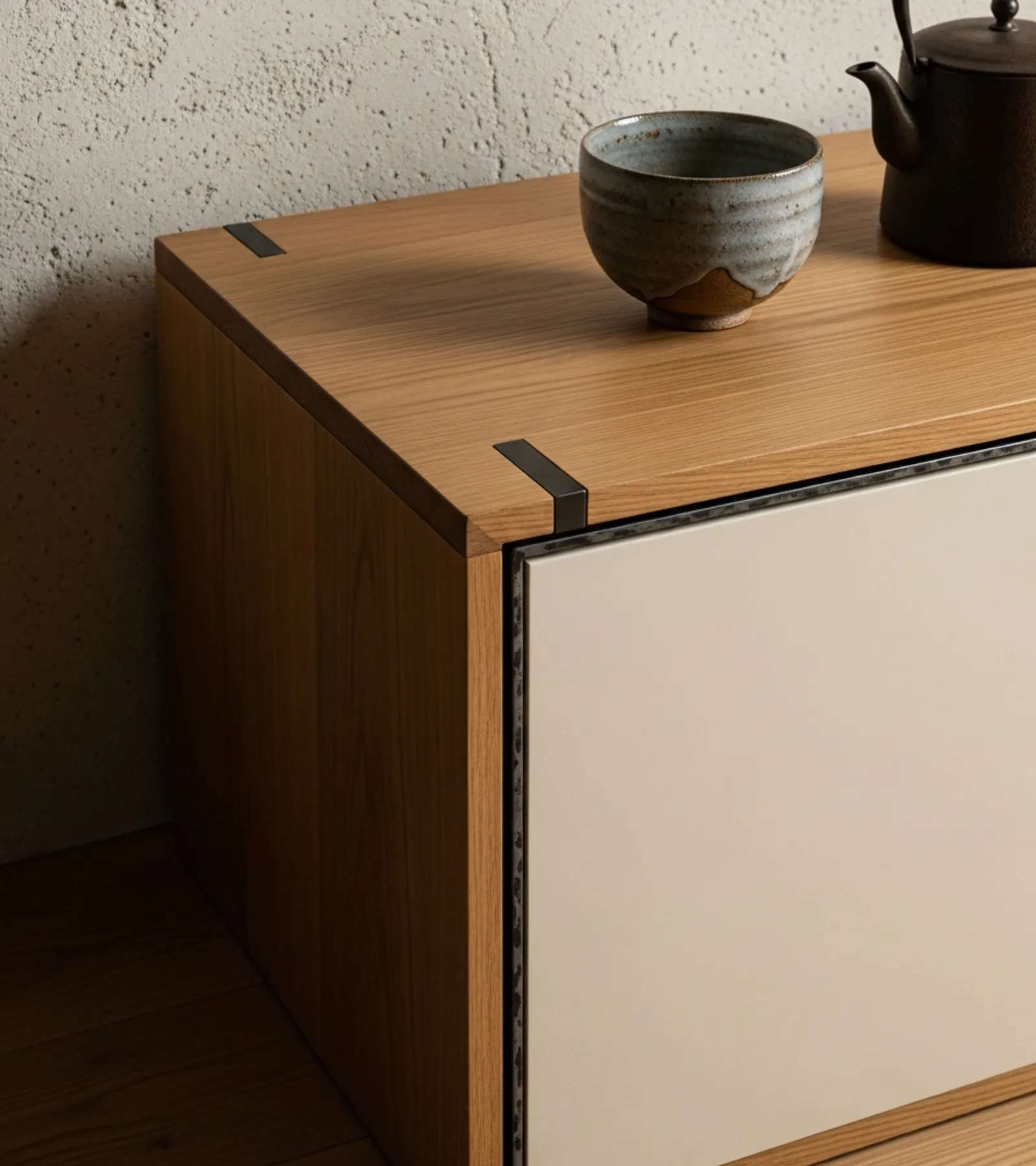 Mueble de TV Essence acabado y detalle