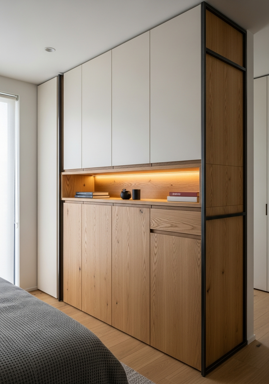 Fadior Radiance Wardrobe Suite — interior room context showing cabinet integration