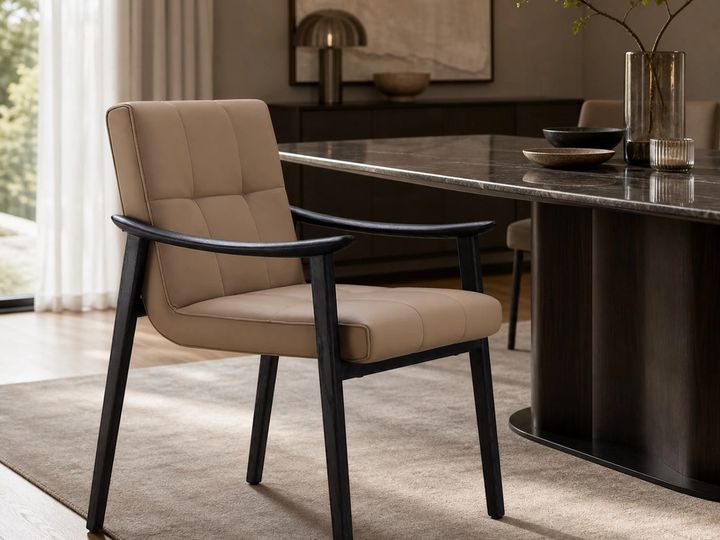 Dining Chair styled in a FADIOR HOME interior setting