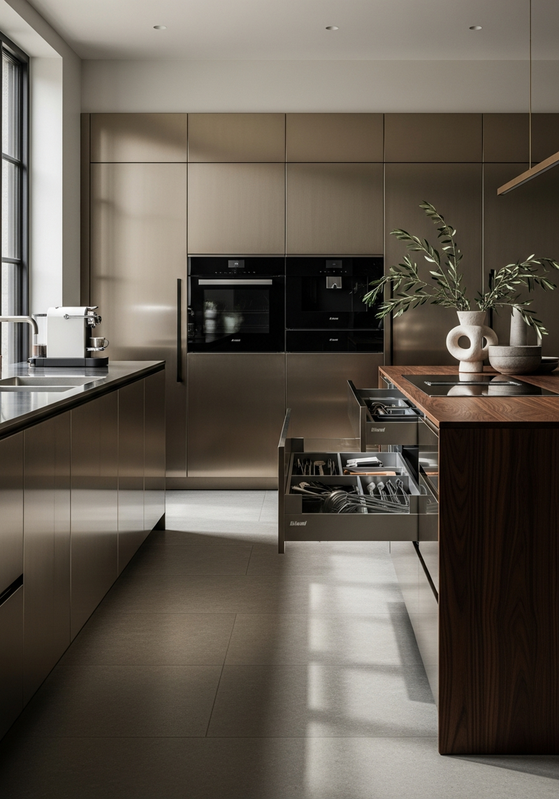 Stainless Steel vs Wood Luxury Cabinets: The Material Science European Brands Ignore