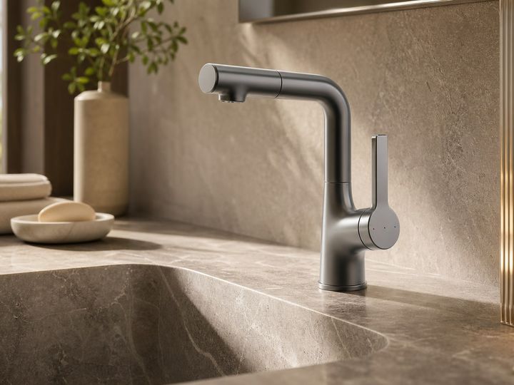 Basin styled in a FADIOR HOME interior setting