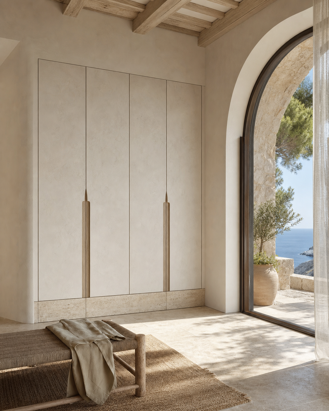 Fadior Onyx Wardrobe Suite with Mediterranean Dressing Gallery — lifestyle setting with natural light and residential styling