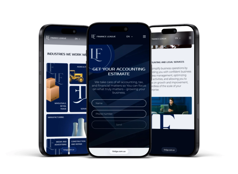 Premium responsive design across every screen, with animations
