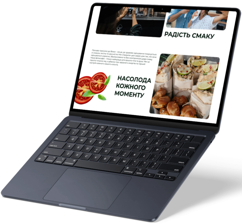 Bravo website on desktop