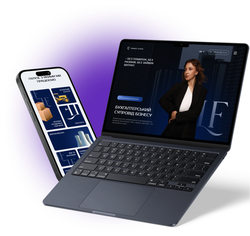 Finance firm website