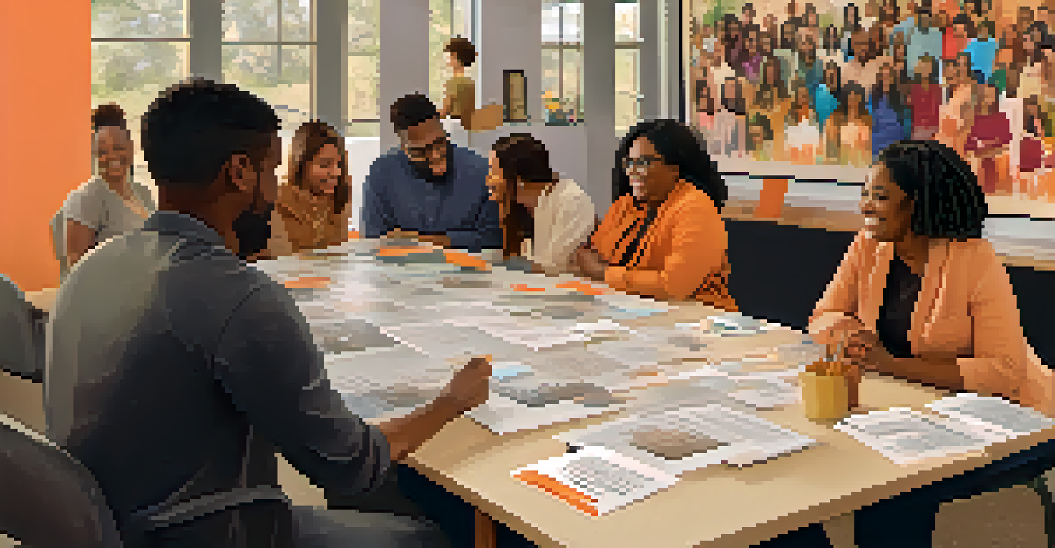 A collage showcasing mentorship moments, emphasizing community and support in recovery.