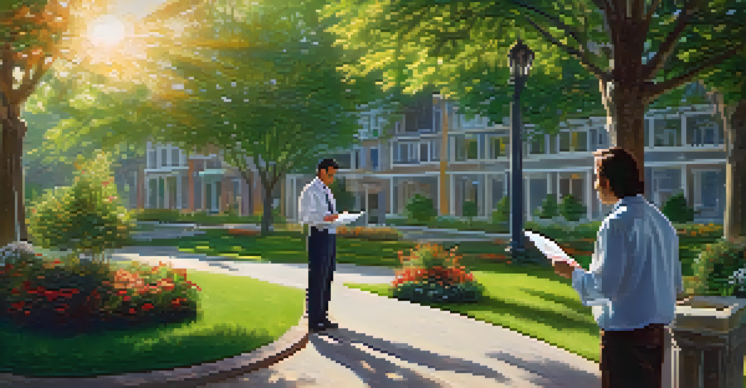 A healthcare provider discussing addiction treatment with a patient in a green park, conveying a sense of engagement.