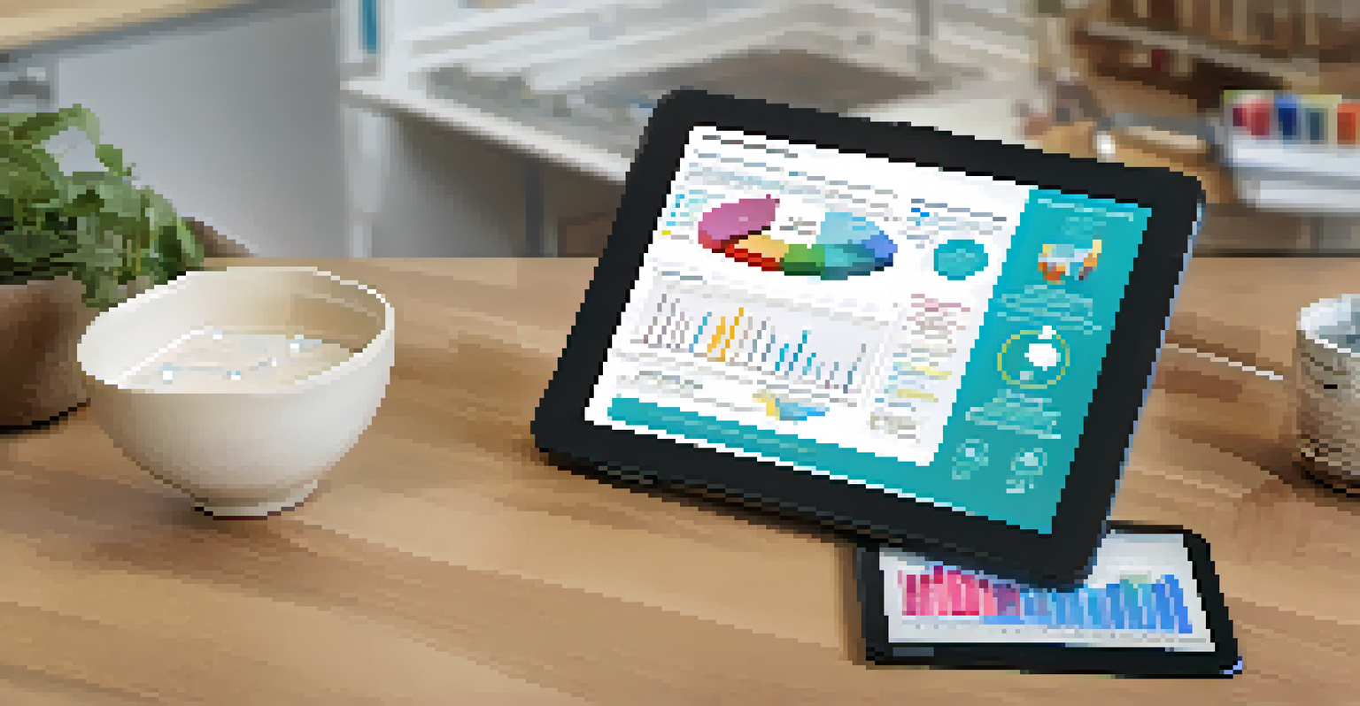 An infographic on addiction screening methods displayed on a tablet, highlighting the role of family history.