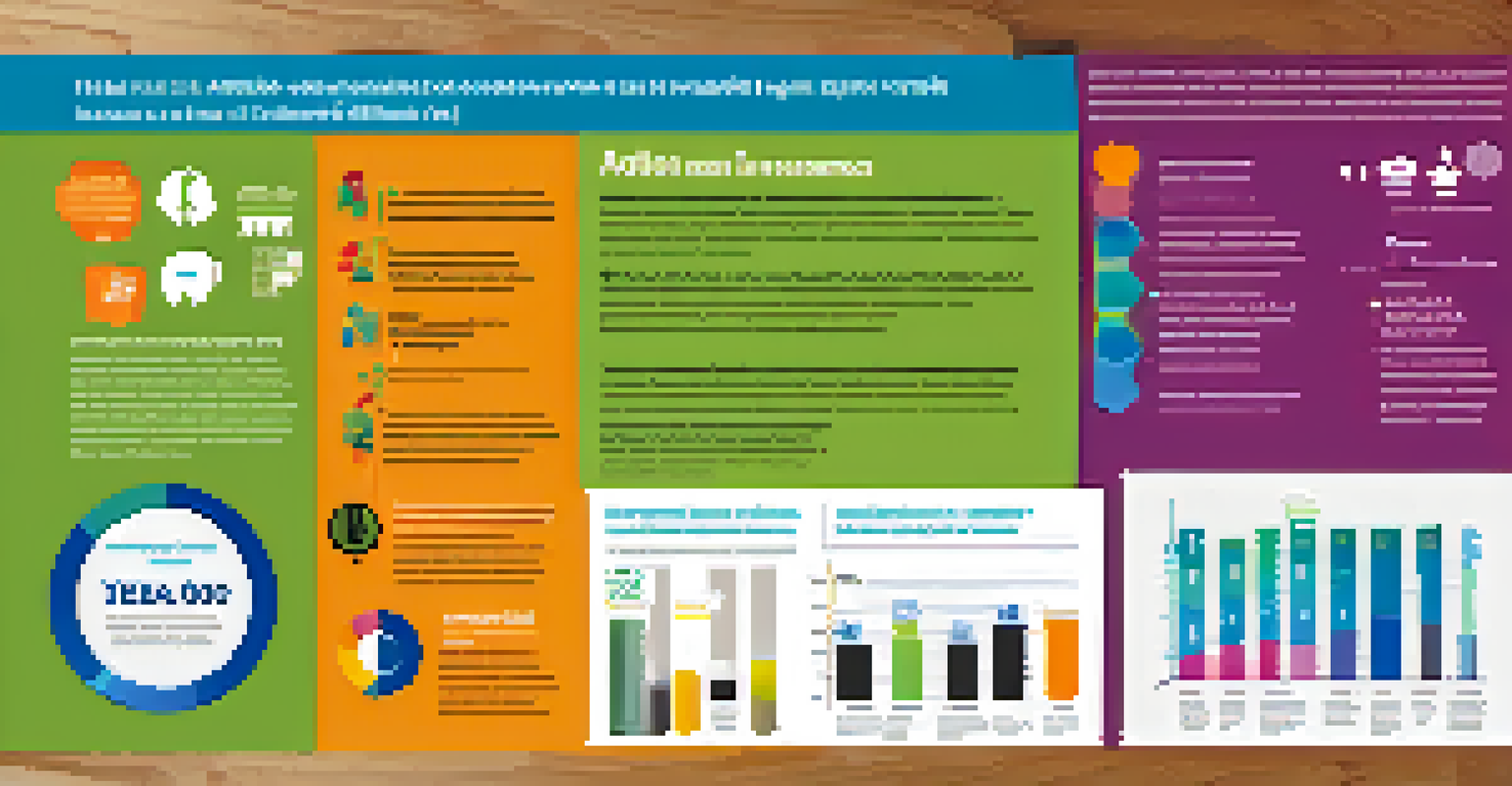 An infographic on a computer screen about addiction prevention and digital literacy with colorful statistics and tips.