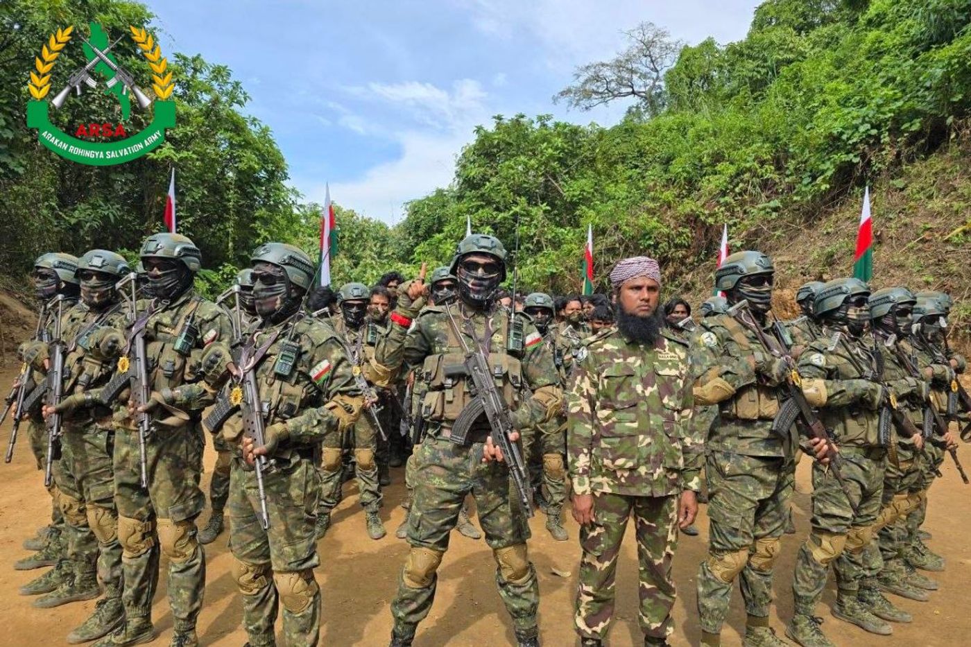 Breaking: ARSA Army Attacks Major AA Terrorist Bases in Northern Maungdaw