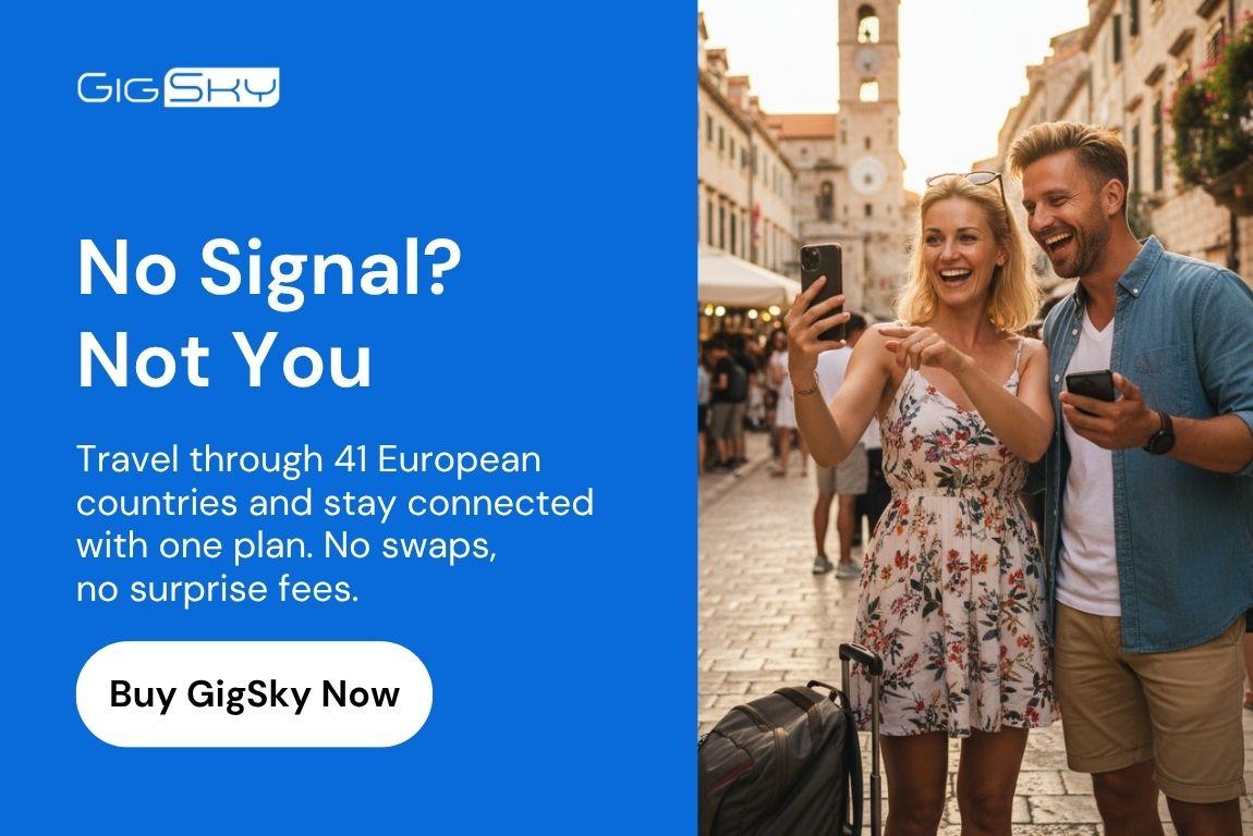 eSIM pour voyager en Europe