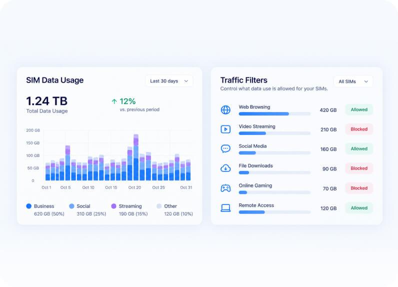 Traffic Analysis and Filtering