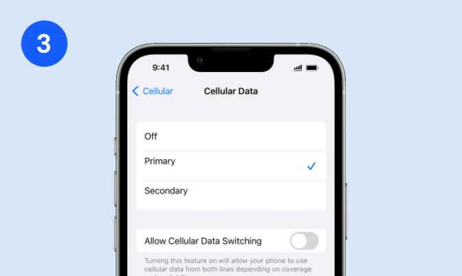 How esim works step3