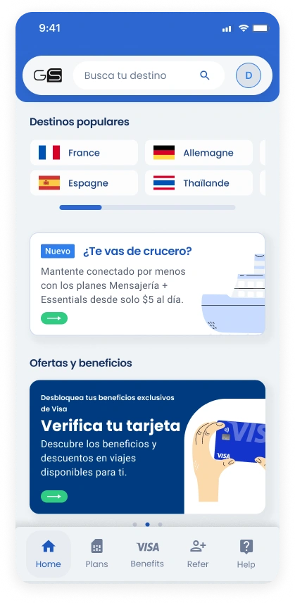 Install the GigSky app