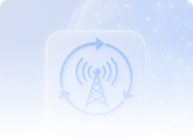 Global plug-and-play eSIM illustration