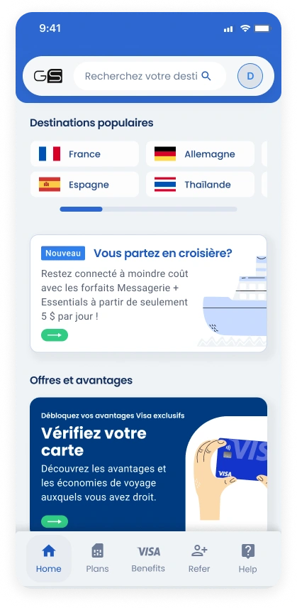 Install the GigSky app