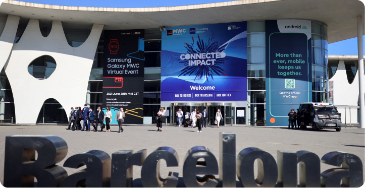 Mobile World Congress venue in Barcelona