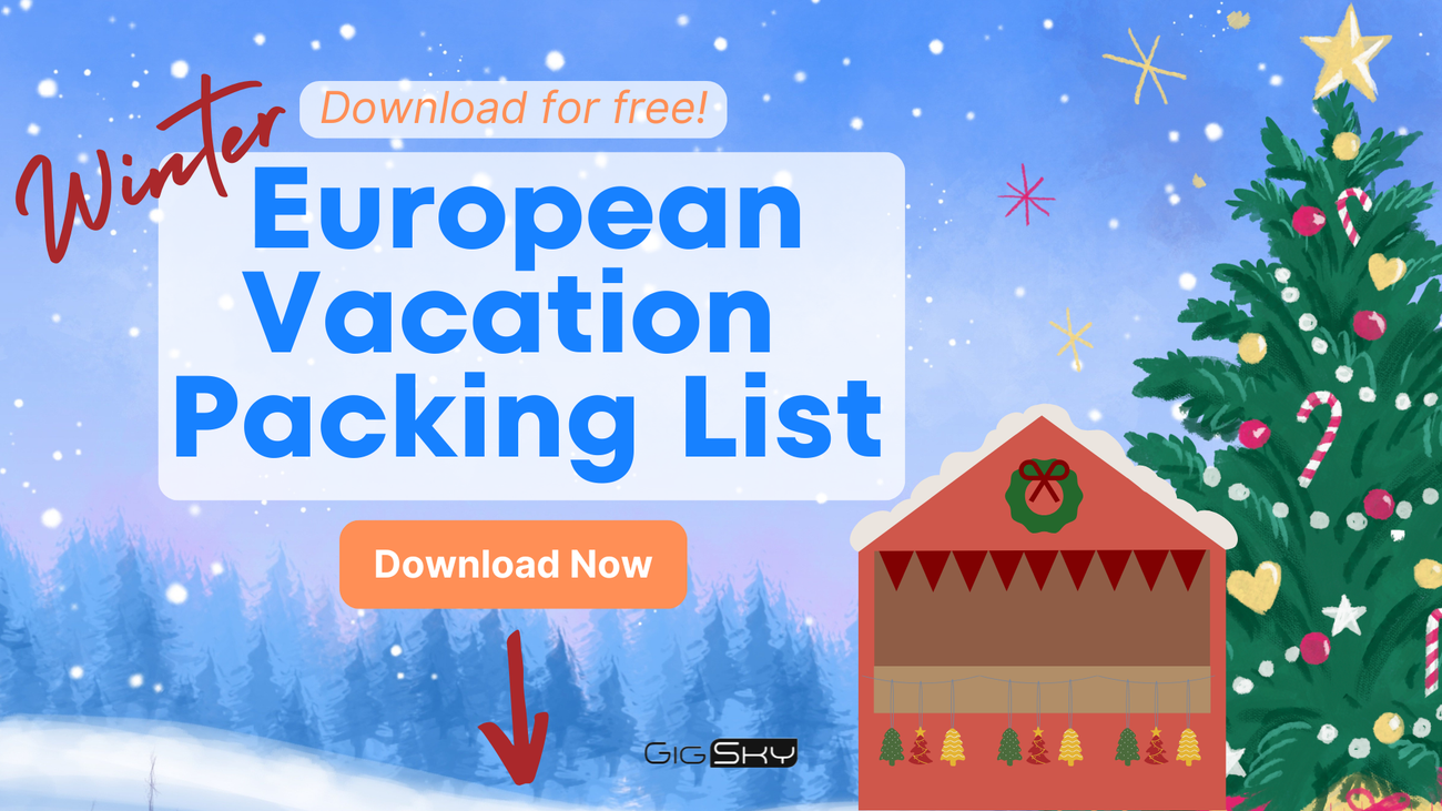 Guida completa su cosa mettere in valigia per una vacanza invernale in Europa