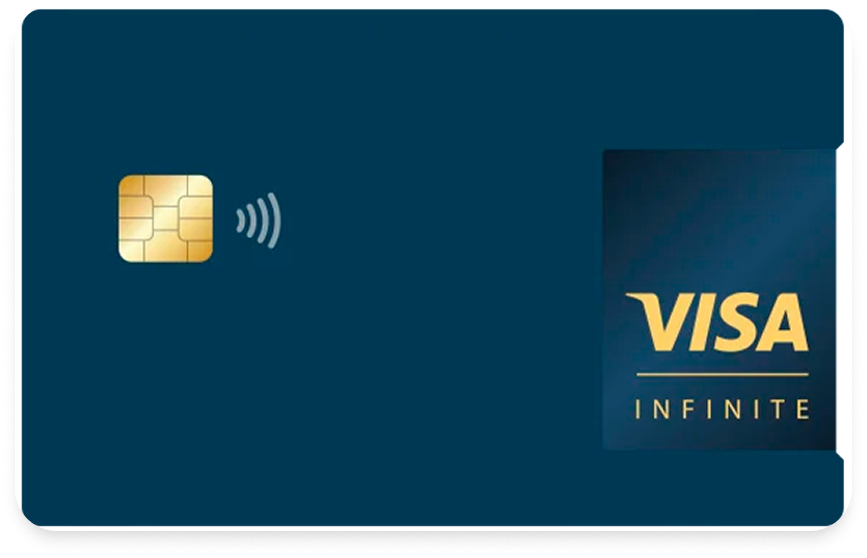 Visa infinite card image