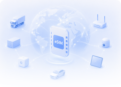 Single embedded eSIM deployment illustration