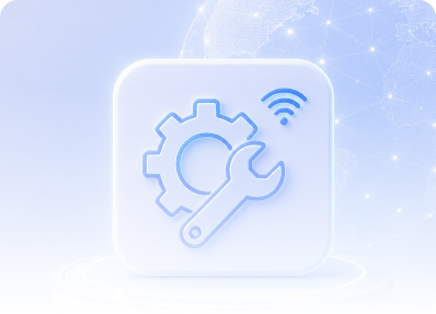 Remote maintenance diagnostics illustration
