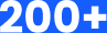 200+
