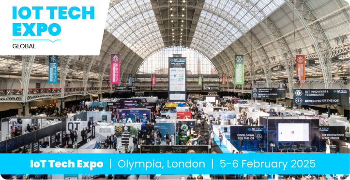 IoT Tech Expo exhibition hall in London