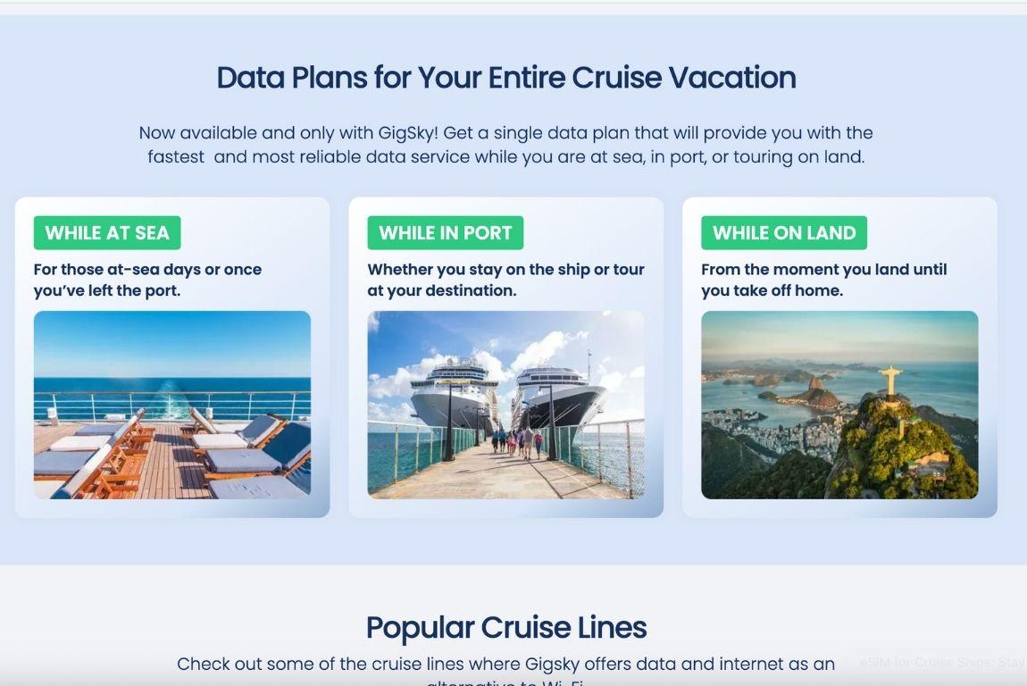 ¿Qué es una eSIM para cruceros?