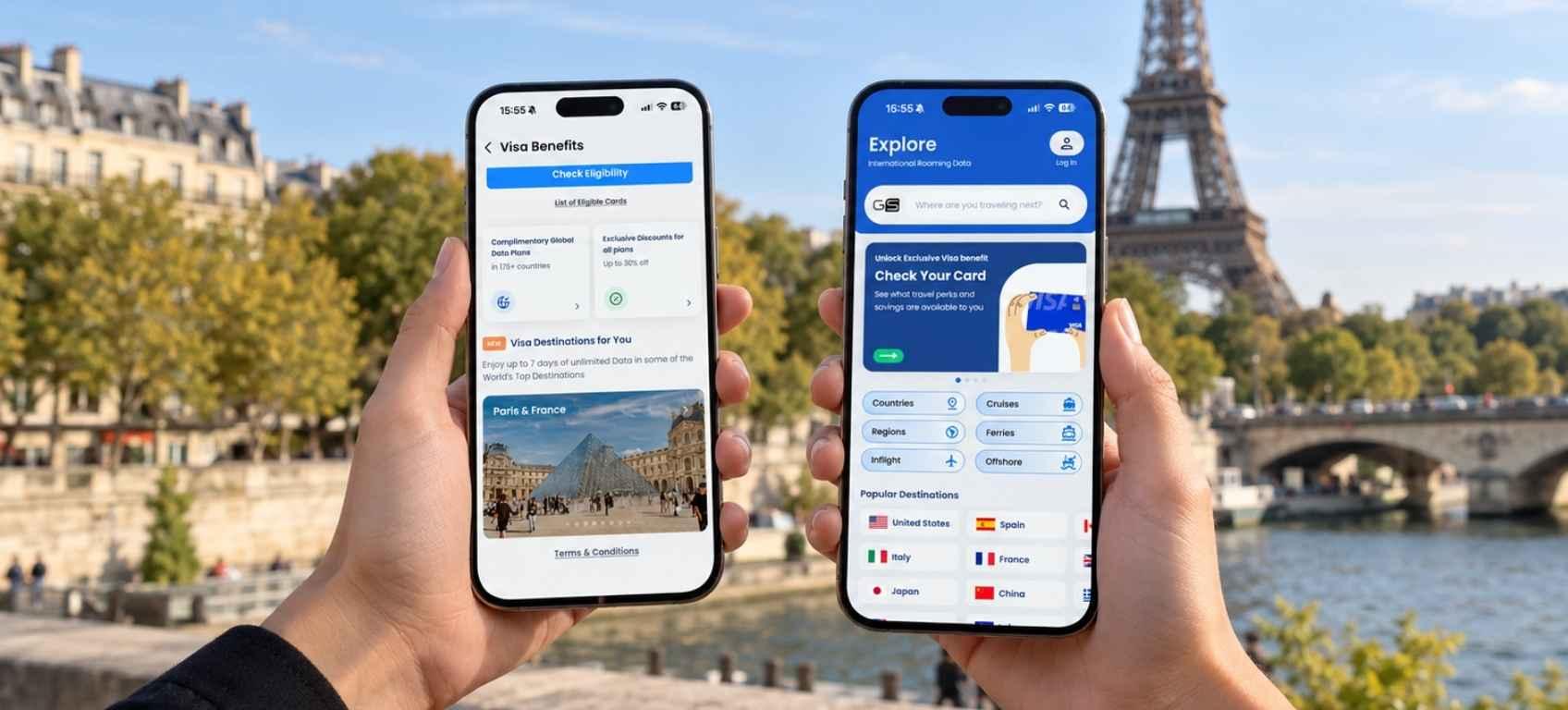 GigSky Visa Benefit vs Visa Destinations: Which Free Data Do You Actually Get?