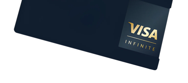 Black Visa Infinite credit card
