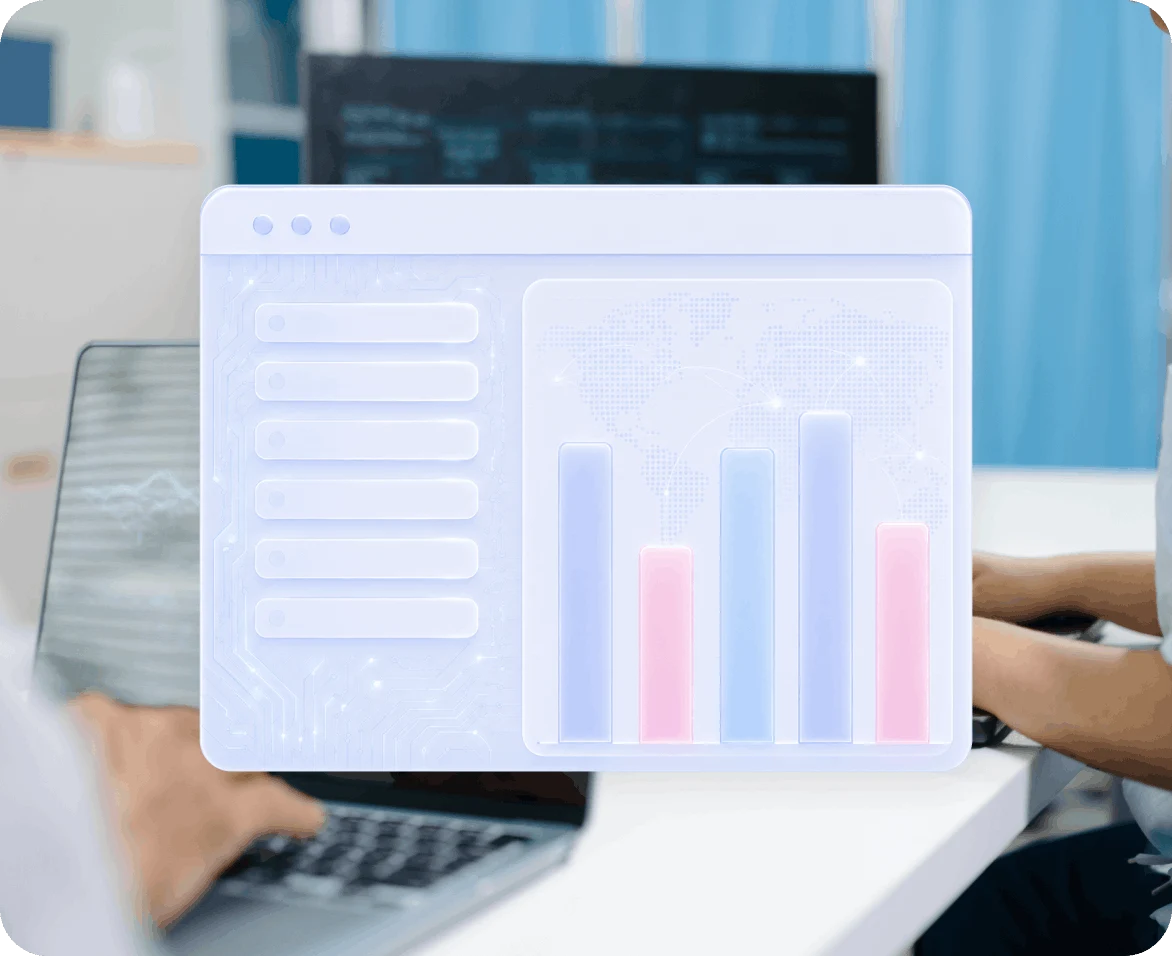 GEM dashboard analytics screenshot