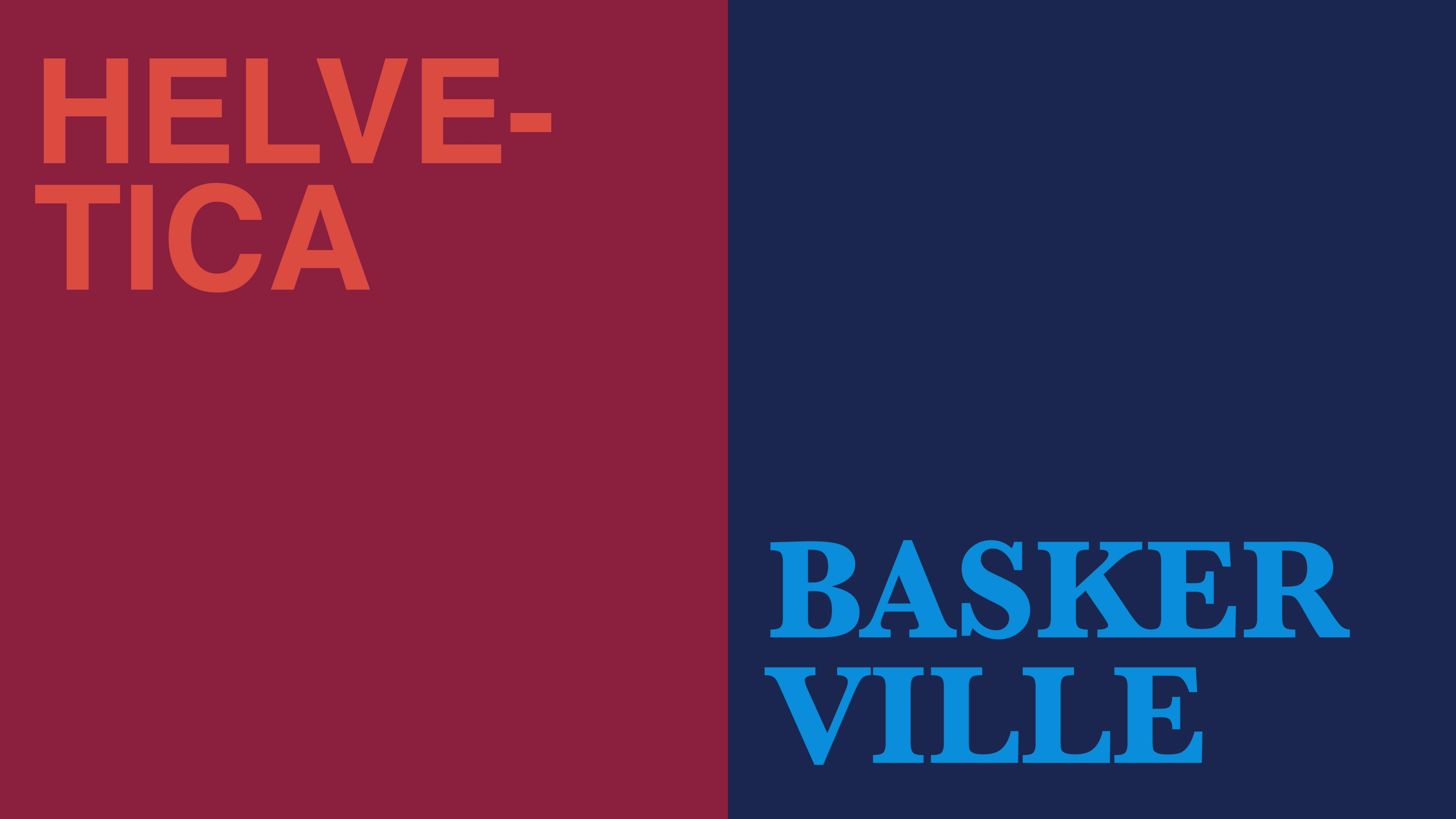 Helvetica ou Baskerville : ce que vos polices disent de vous