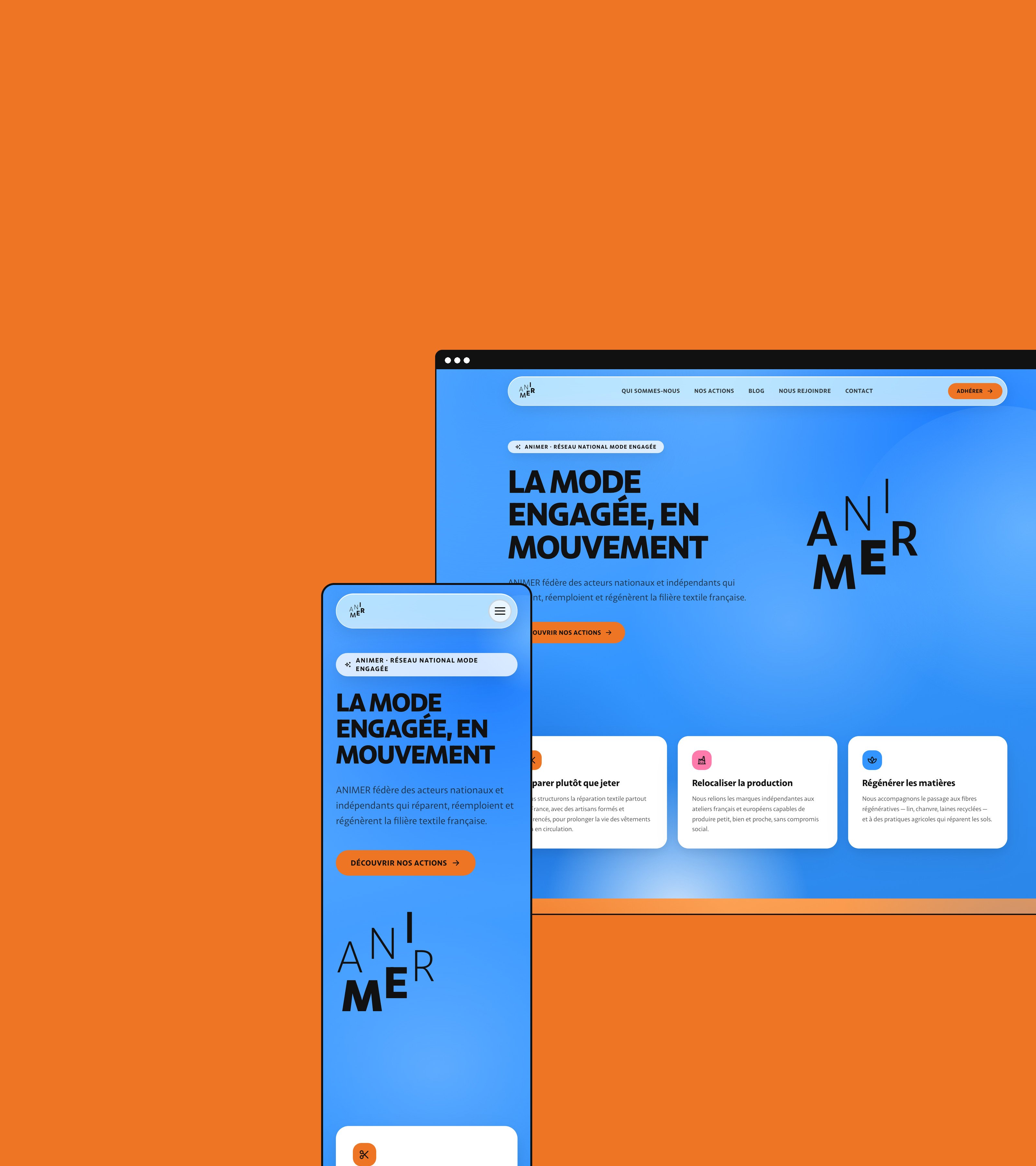 Animer — site web — 2
