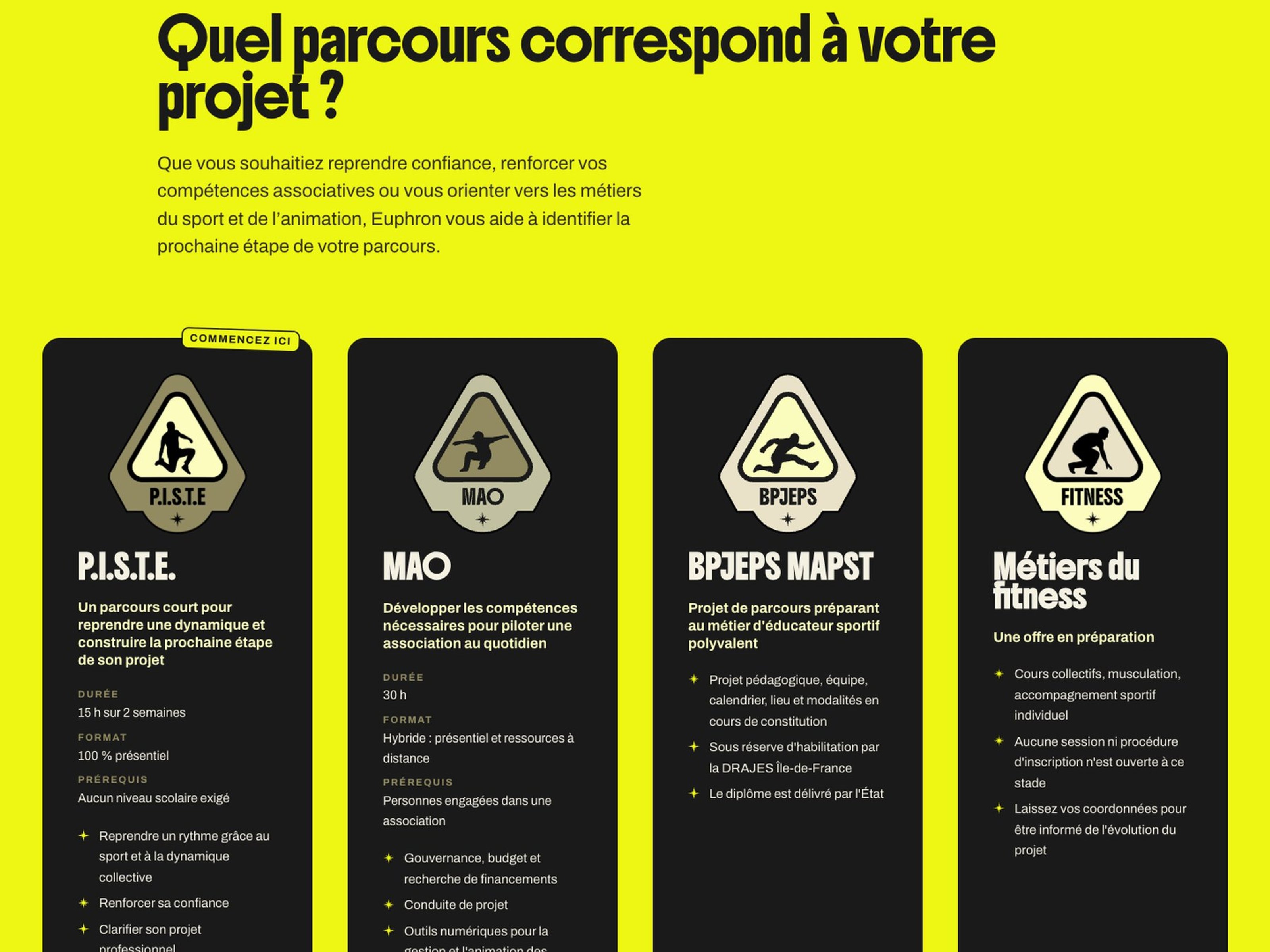 Euphron Institut Website — 3