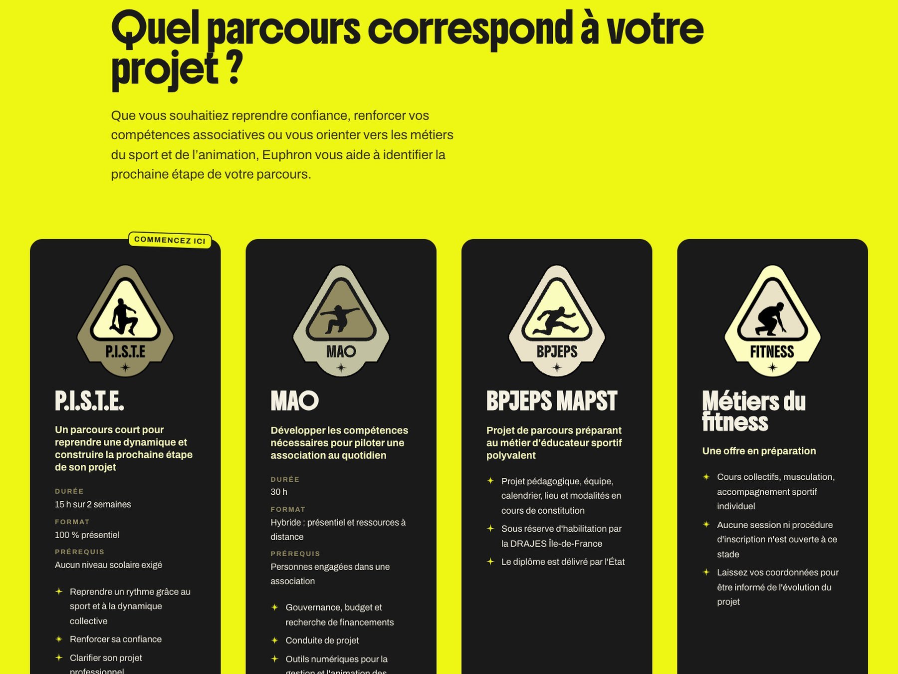 Euphron Institut Website — 3
