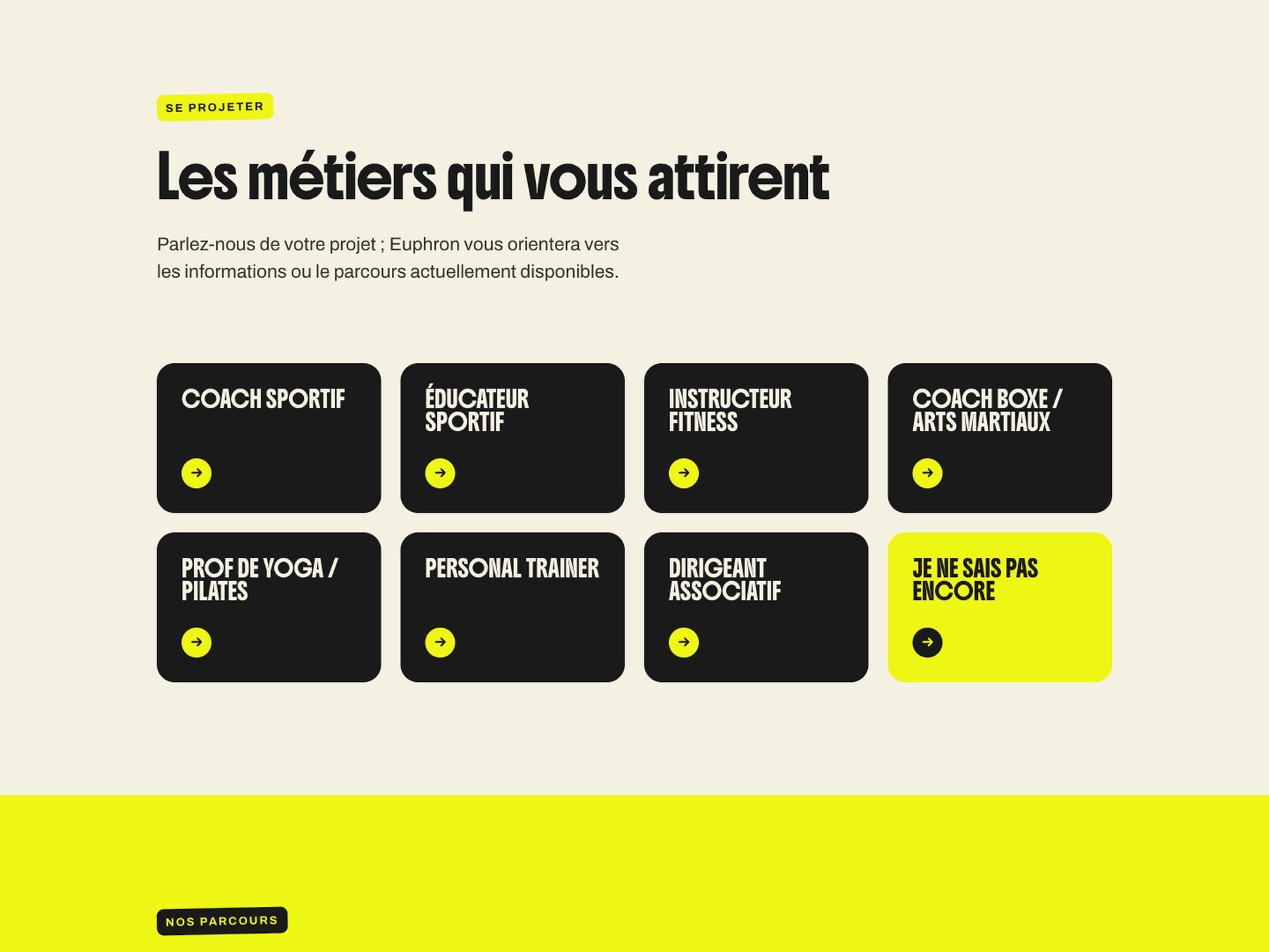 Euphron Institut Website — 2