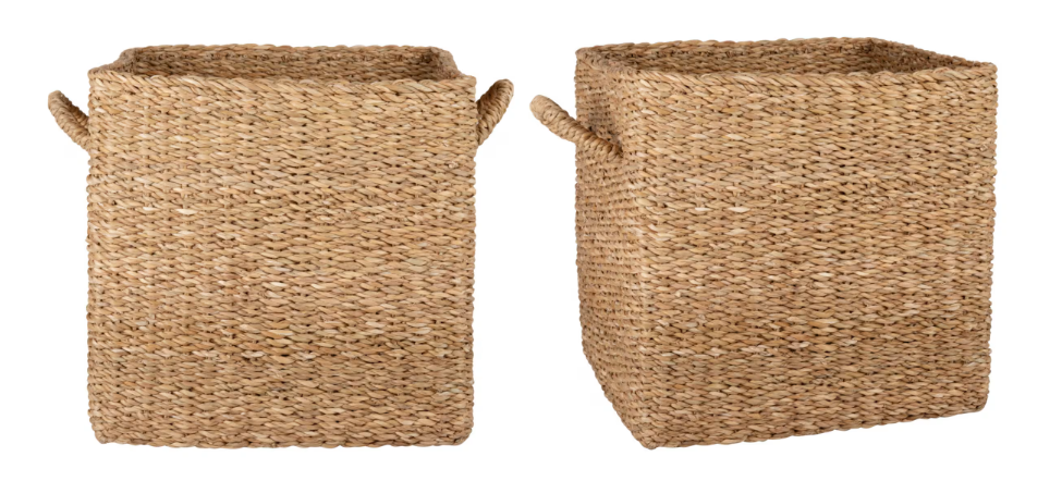 Panier de rangement en fibre