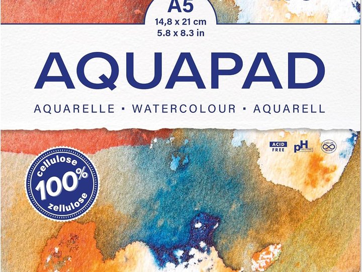 Carnet ClaireFontaine aquarelle