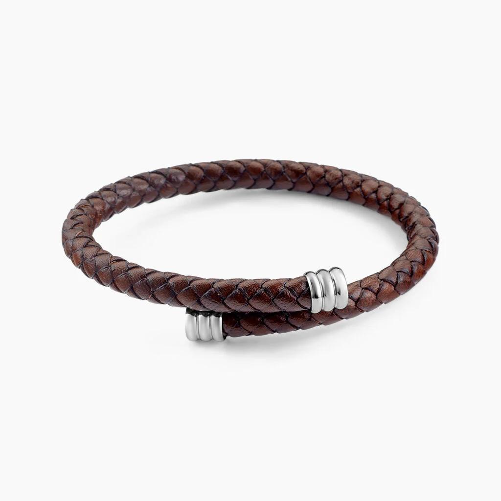 Image d'un bracelet en cuir